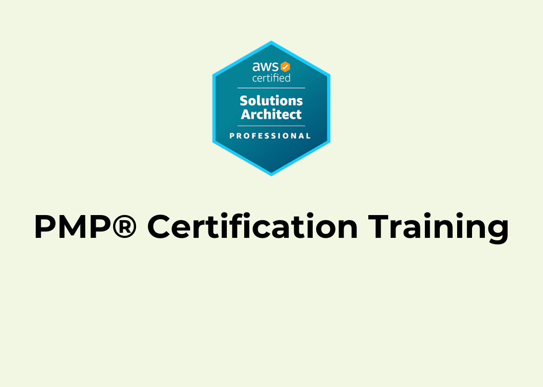 PMP® Certification Training